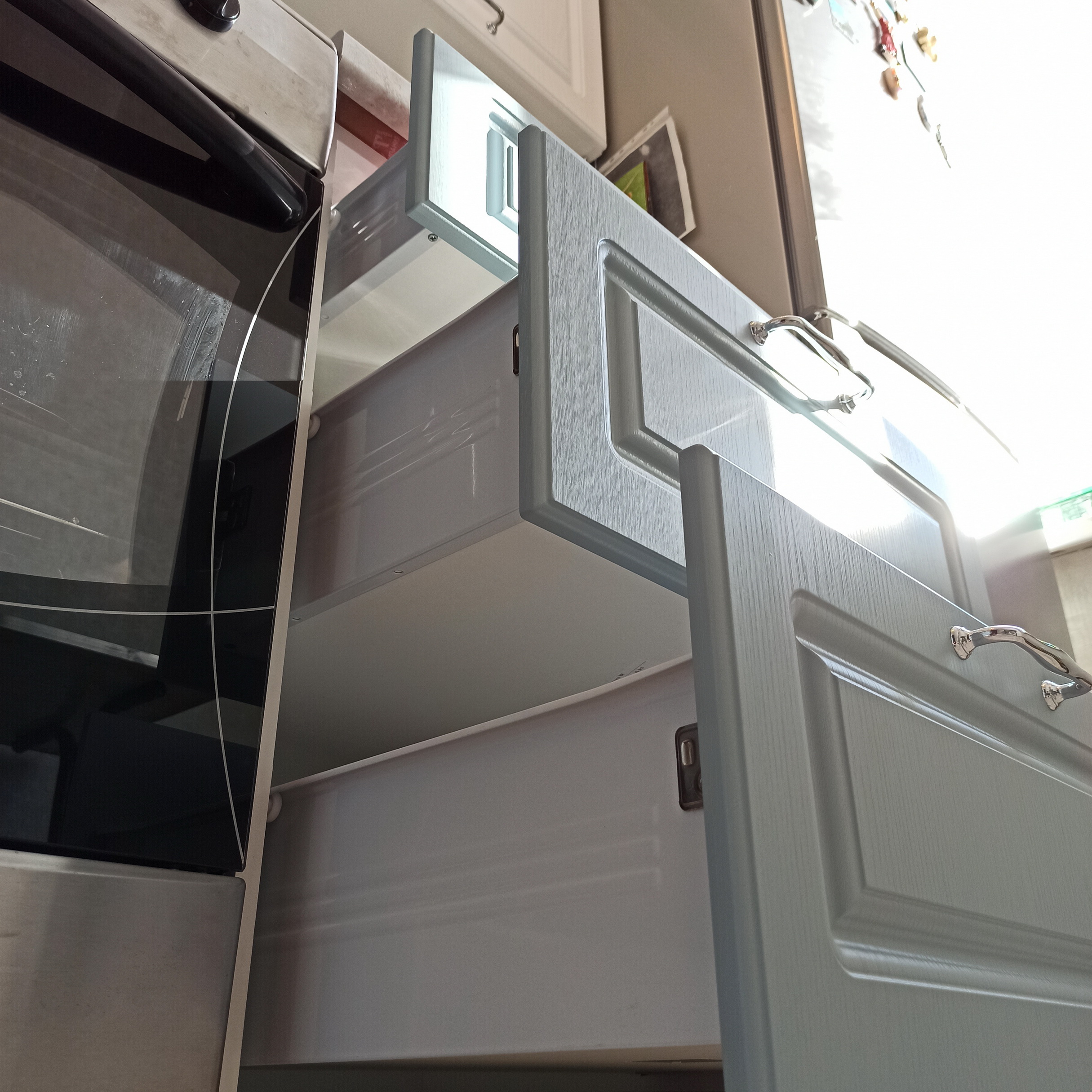 Метабоксы ящики на кухне под заказ от Финист Терра